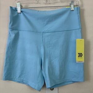 All in Motion Women's Sky Blue Bike Shorts